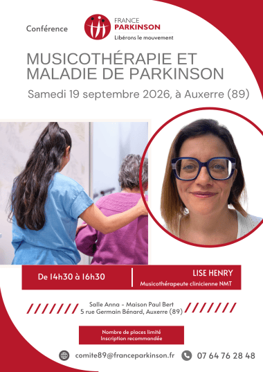 19 septembre : Musicothérapie et maladie de&nbsp;Parkinson